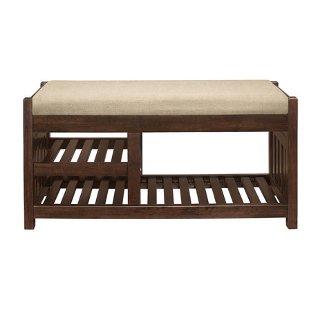 Talmadge Brown Bench - Ornate Home