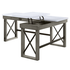 Talmar Gray Writing Desk - Ornate Home