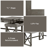 Talmar Gray Writing Desk - Ornate Home