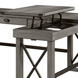 Talmar Gray Writing Desk - Ornate Home