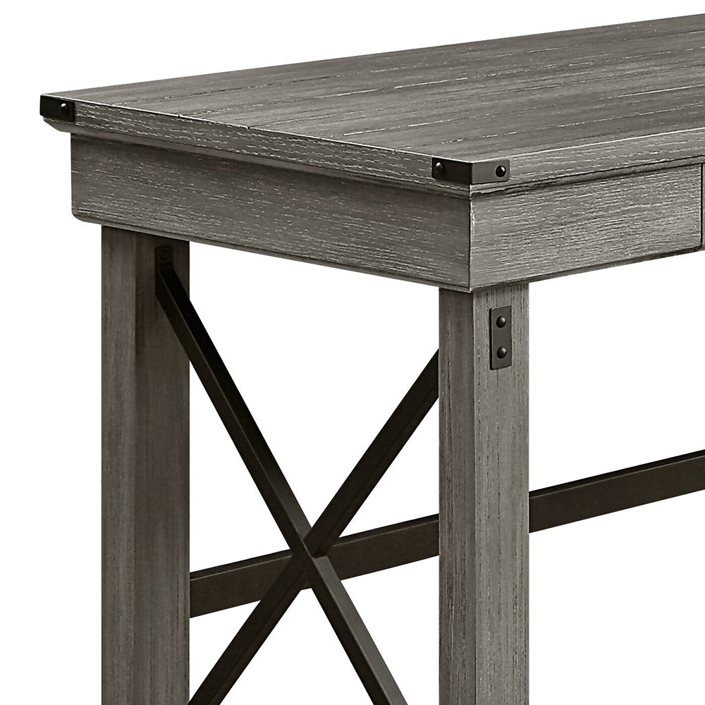 Talmar Gray Writing Desk - Ornate Home