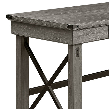 Talmar Gray Writing Desk - Ornate Home