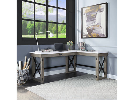 Talmar Oak Writing Desk - Ornate Home