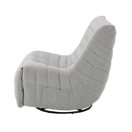 Talmon Oyster Recliner W/Swivel - Ornate Home