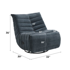 Talmon Recliner W/Swivel - Ornate Home