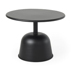 Talulla Matte Black 19.7"W Metal Accent Table - Ornate Home