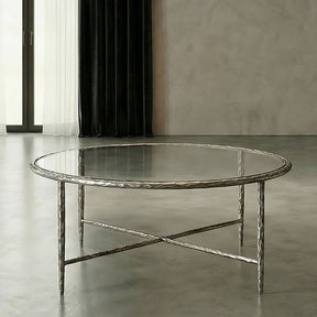 Talva Gunmetal Coffee Table - Ornate Home