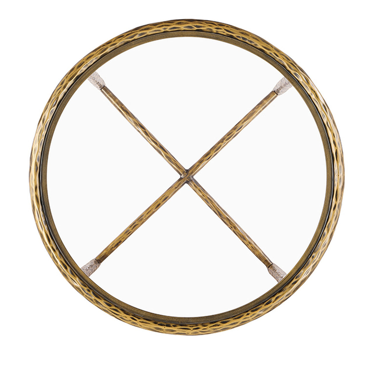 Talva Matte Gold End Table