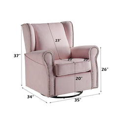 Tamaki Swivel Chair - Ornate Home