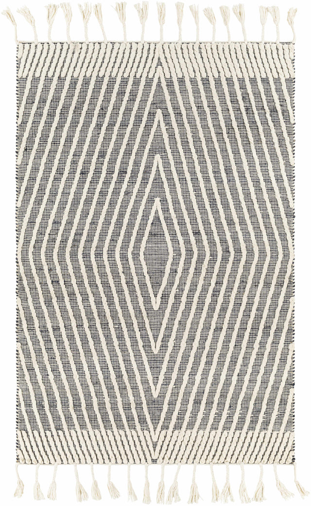 Tamayong Tasseled Jute&Wool Rug - Clearance - Ornate Home