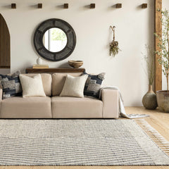 Tamayong Tasseled Jute&Wool Rug - Clearance - Ornate Home