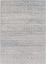 Tambac Blue & Gray Washable Area Rug - Clearance - Ornate Home