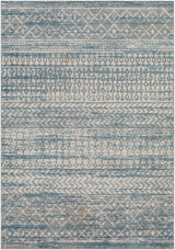 Tambac Blue Washable Area Rug - Clearance - Ornate Home