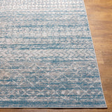Tambac Blue Washable Area Rug - Clearance - Ornate Home