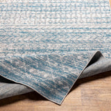 Tambac Blue Washable Area Rug - Clearance - Ornate Home