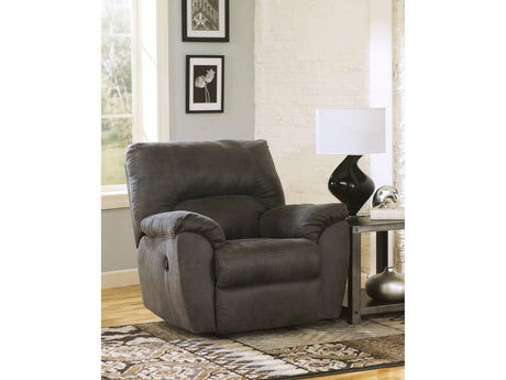 Tambo Faux Leather Manual Recliner - Ornate Home