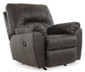 Tambo Faux Leather Manual Recliner - Ornate Home