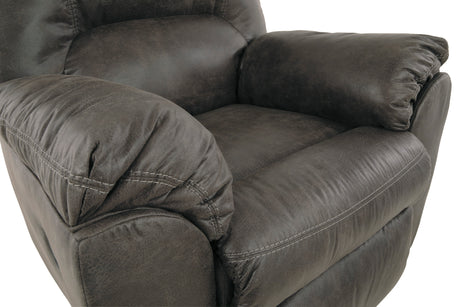 Tambo Faux Leather Manual Recliner - Ornate Home