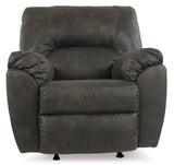 Tambo Faux Leather Manual Recliner - Ornate Home