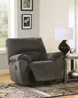 Tambo Faux Leather Manual Recliner - Ornate Home