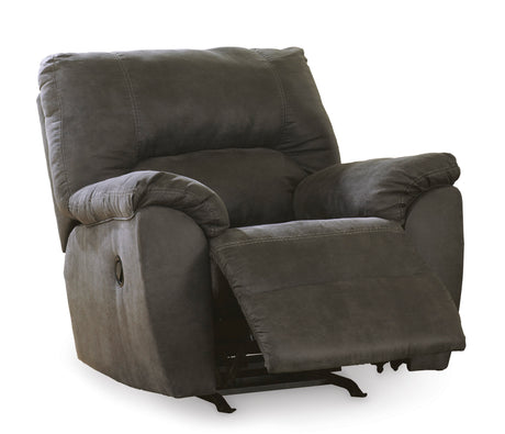 Tambo Faux Leather Manual Recliner - Ornate Home
