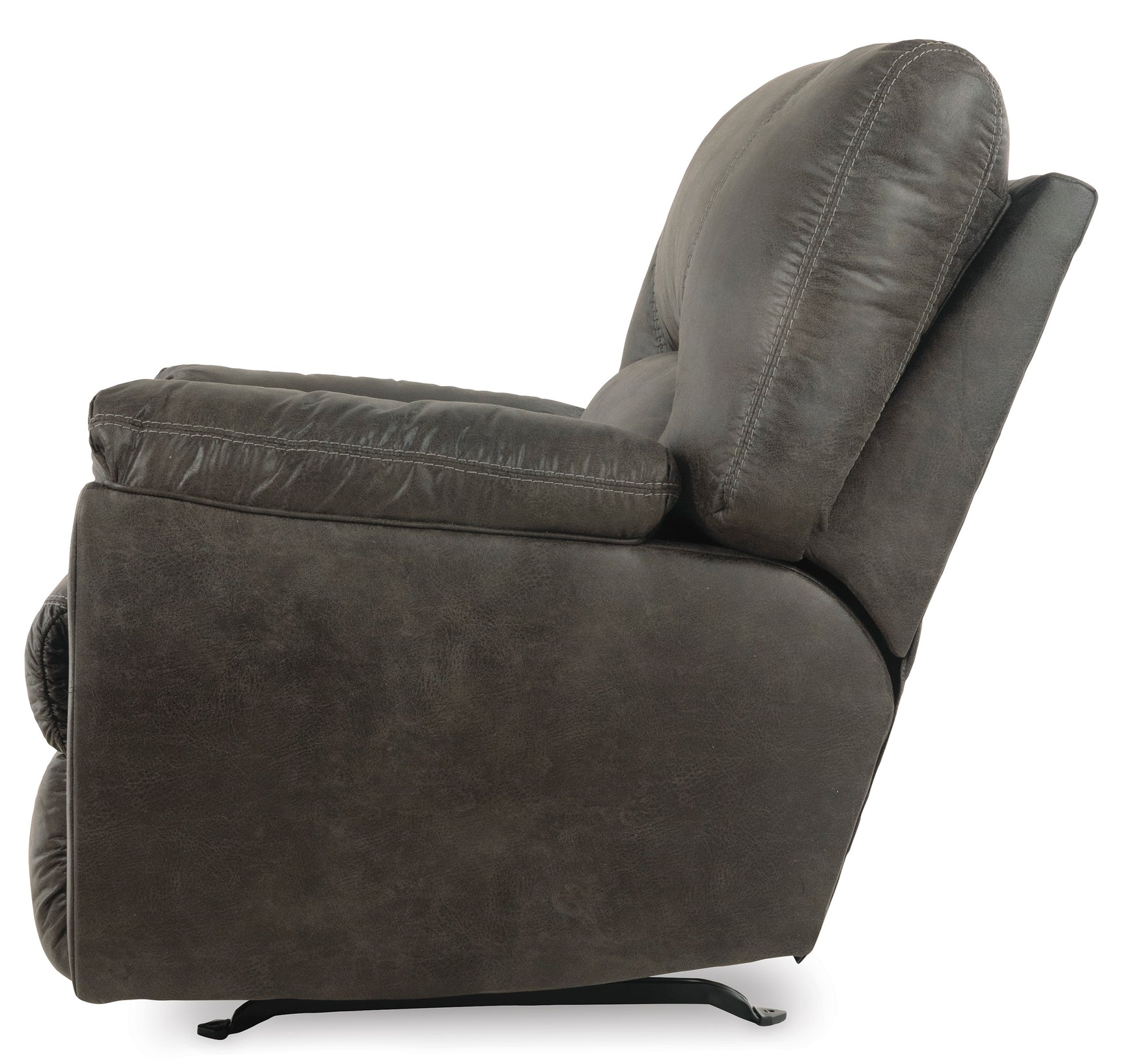 Tambo Faux Leather Manual Recliner - Ornate Home