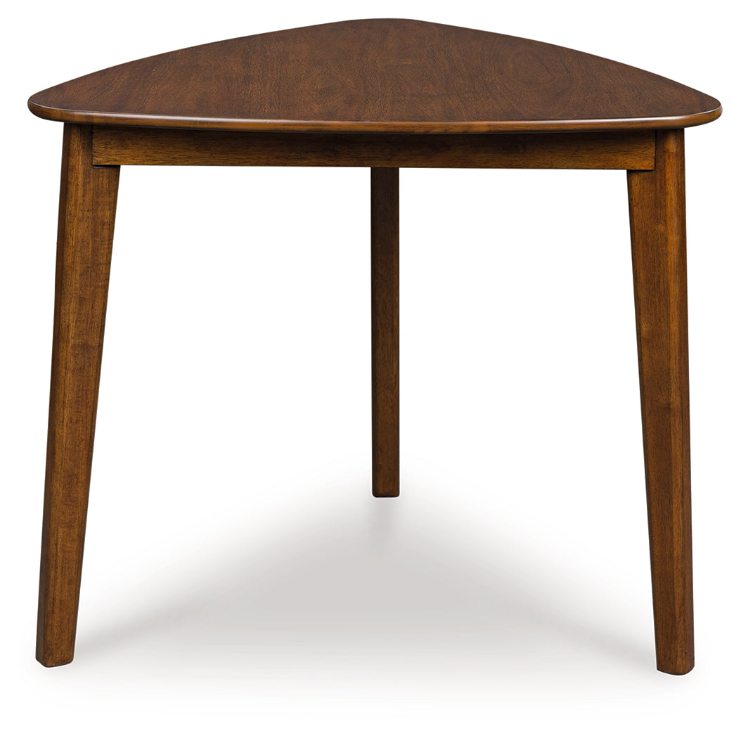 Tameride Brown Dining Table and 2 Chairs - Ornate Home