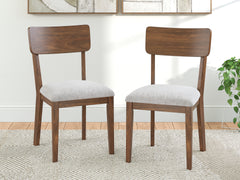 Tameride Brown Dining Table and 2 Chairs - Ornate Home