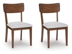 Tameride Brown Dining Upholstered Side Chair (Set of 2) - Ornate Home