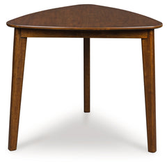 Tameride Brown Triangle Dining Room Table - Ornate Home