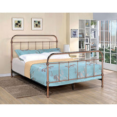 Tamia Rose Gold E.King Bed - Ornate Home