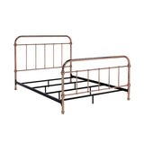 Tamia Rose Gold E.King Bed - Ornate Home