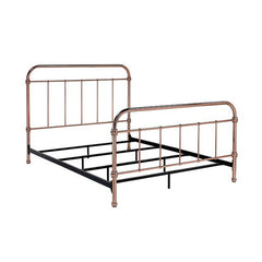 Tamia Rose Gold E.King Bed - Ornate Home