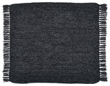 Tamish Black Throw (Online Special Price) - Ornate Home