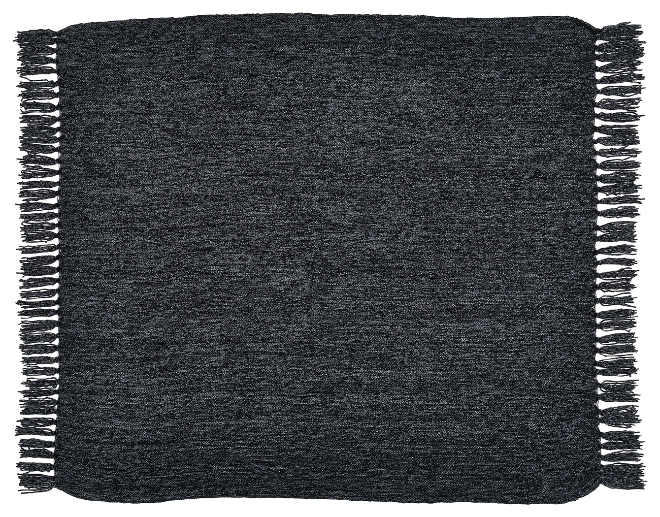 Tamish Black Throw (Online Special Price) - Ornate Home
