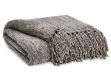 Tamish Gray Throw (Online Special Price) - Ornate Home