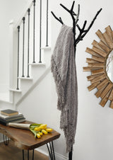 Tamish Gray Throw - Ornate Home