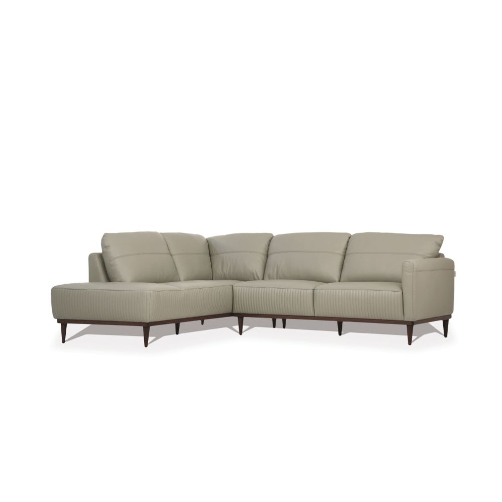 Tampa Sectional Sofa in Airy Green - Ornate Home