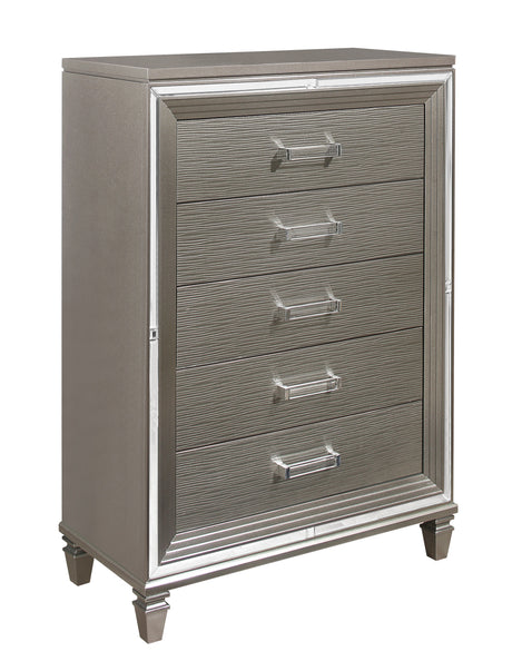 Tamsin Silver/Gray Chest - Ornate Home