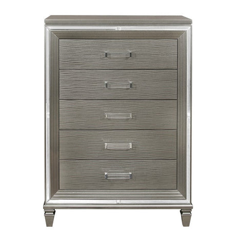 Tamsin Silver/Gray Chest - Ornate Home