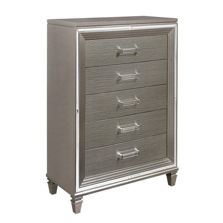 Tamsin Silver/Gray Chest - Ornate Home