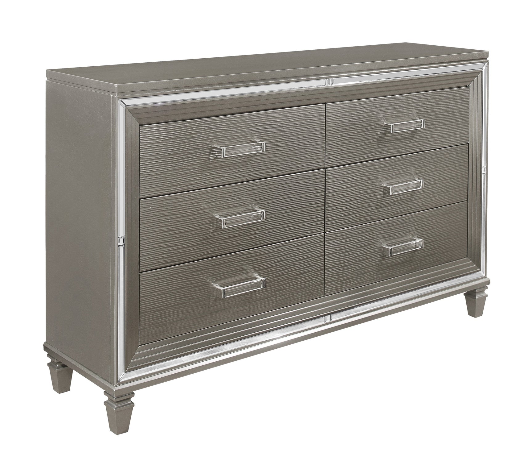 Tamsin Silver/Gray Dresser - Ornate Home