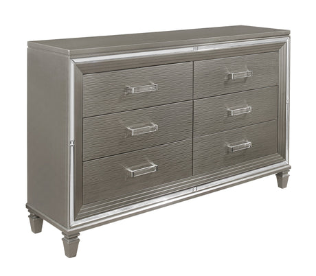 Tamsin Silver/Gray Dresser - Ornate Home