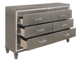 Tamsin Silver/Gray Dresser - Ornate Home
