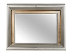 Tamsin Silver/Gray Mirror - Ornate Home