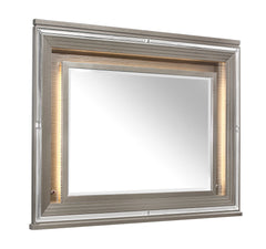 Tamsin Silver/Gray Mirror - Ornate Home