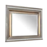 Tamsin Silver/Gray Mirror - Ornate Home