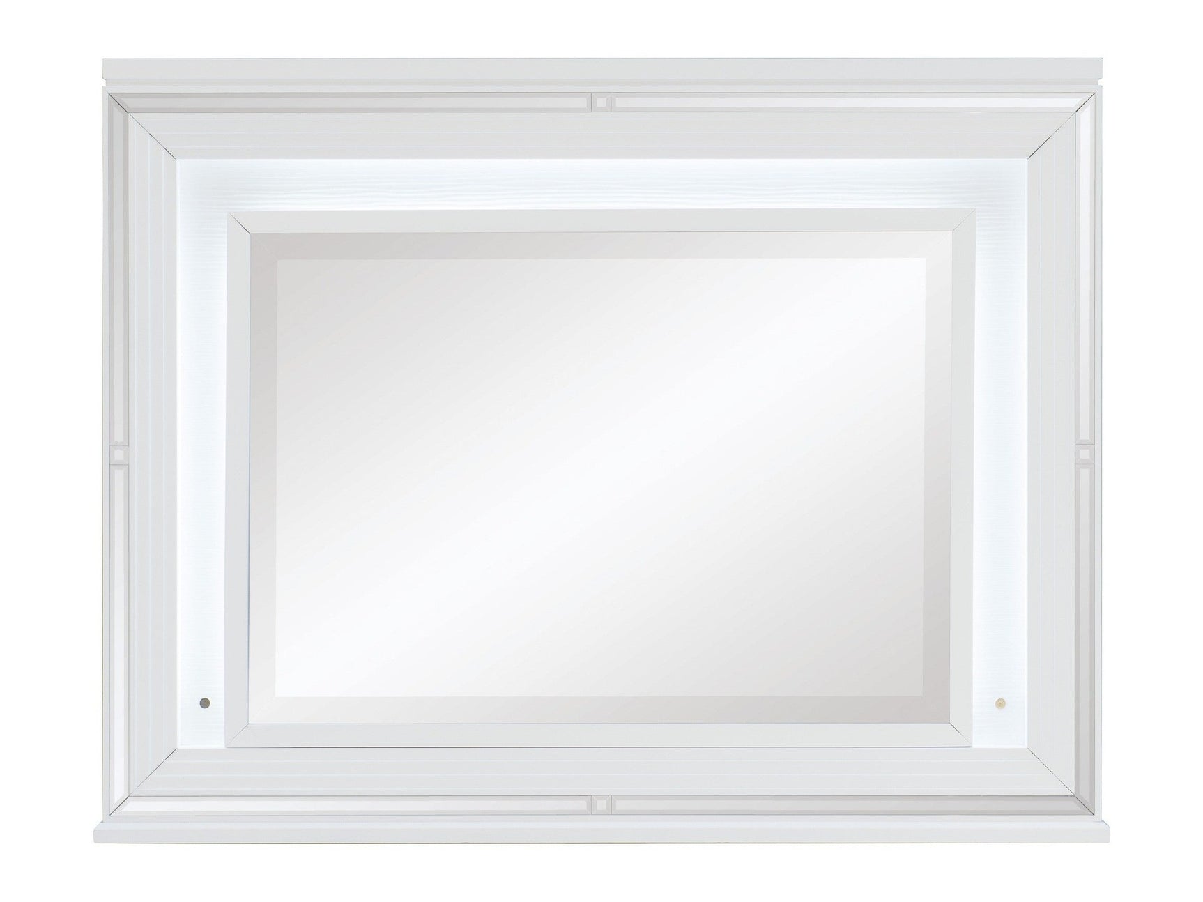 Tamsin White Mirror - Ornate Home