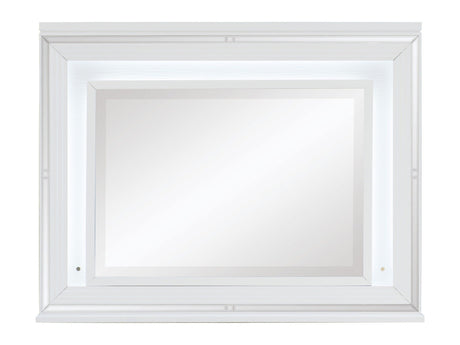 Tamsin White Mirror - Ornate Home