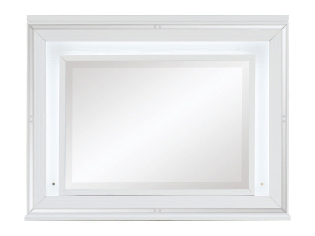 Tamsin White Mirror - Ornate Home